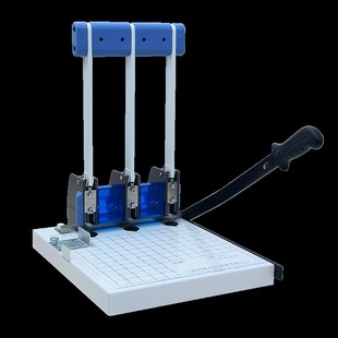 奇砚QY-15C15A三孔打孔机干部人事档案文M书线装3孔可调切刀装订