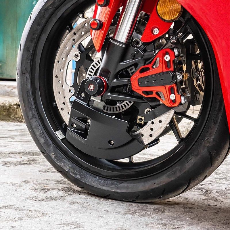 适用凯越450RR 凯越321RR改装前碟刹盘保护盖前W轮刹车盘保护罩,摩托车/装备/配件,盖帽配饰,淘宝优惠券,粉丝福利购,淘宝优惠卷