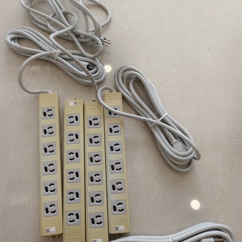 插排OA-TAP 1500W 15A 125V 5位带磁O铁吸附底工程用美标带锁定