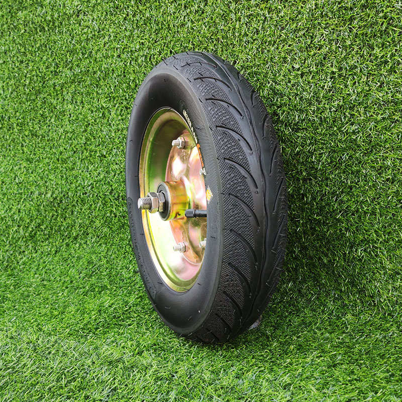 3.00-8充气轮胎振牛手推车小拉车老虎车M橡胶脚轮耐磨加厚14寸