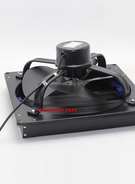 16寸400mm方形排气扇换气扇FBD4y0-4 FTA-40 220V380V百叶窗排风