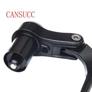把煞车公路铝自行车煞车死飞tty合金can牛角折叠succ计时手柄适用