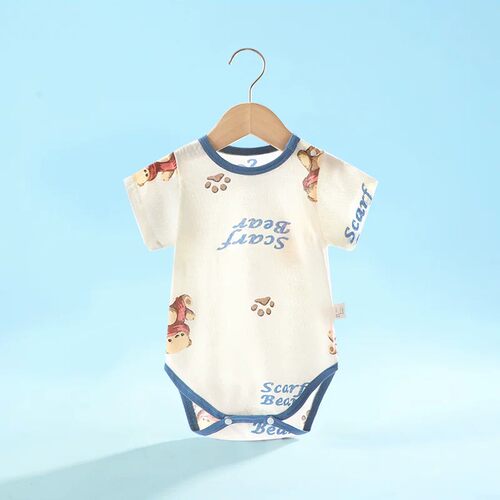 夏装2025薄款婴儿连体衣服