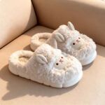 棉拖鞋女秋冬季2025新款情侣厚底保暖防滑包跟毛毛绒拖鞋冬天家居