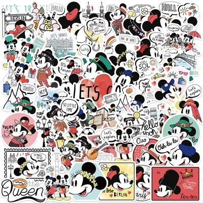 米老鼠贴纸米奇穿搭涂鸦贴