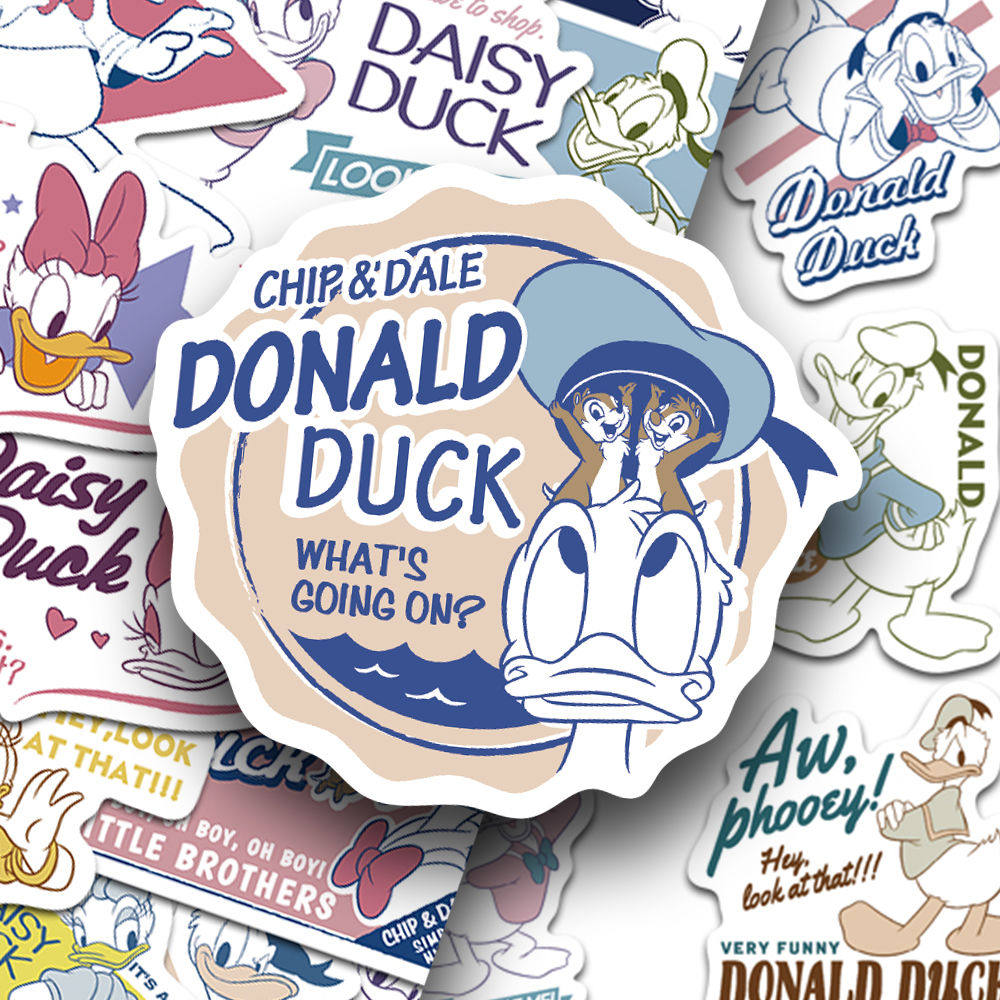 100张迪士尼唐老鸭和朋友们贴纸