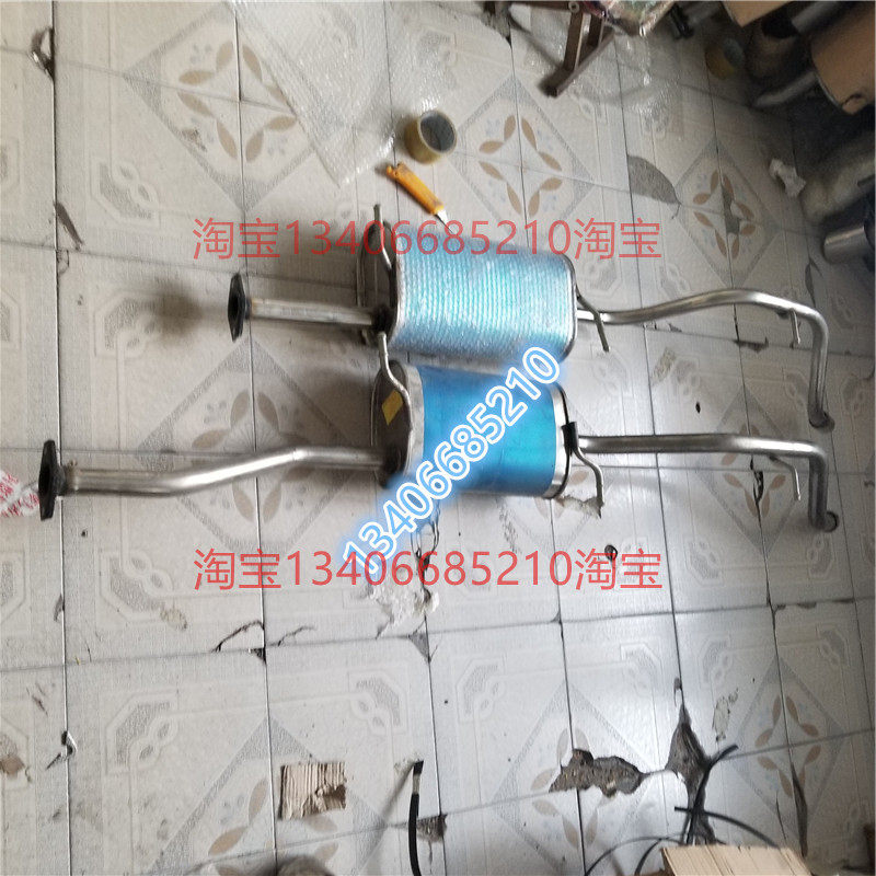 适配排气管长安星卡单排SC1028D1后J节消音器纯不锈钢板材烟筒
