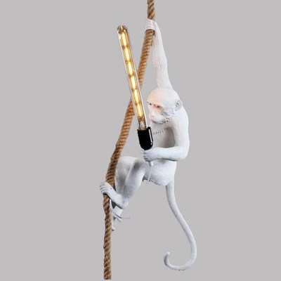 Simple Design Resin Monkeyw Pendant Light  Home living room