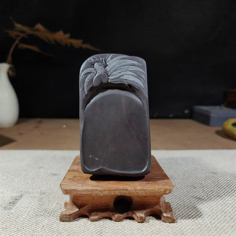 【燊砚堂】孤品端砚老坑原石A天然精品文房四宝砚台书画收藏