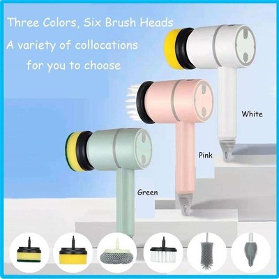 Electric Spin Scrubber Brush CordlFess for Cleaning Bathroom