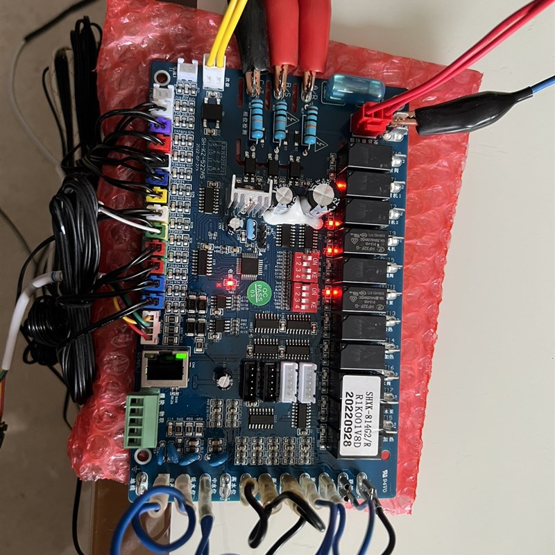 空气能热泵热水器线控器SHXK-814G主板GSHXK-814G2/R,四芯