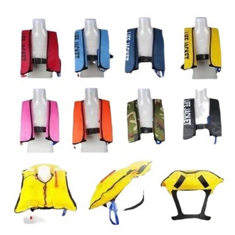 工厂直发便携自动充气式救生衣 船用新型成人气胀式救生X衣CCS船