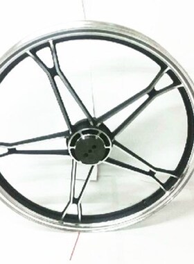 老款正小太子GN125国产珠江太子HJ12H5-8前轮毂前轮圈前铝轮圈配