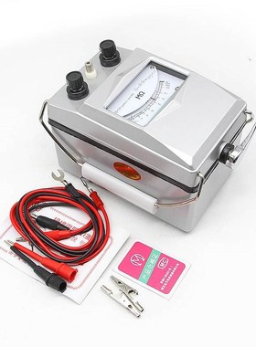 。南京金川兆欧表 hZC11D-10铝壳2500V2500M&Omega; 绝电工摇表缘