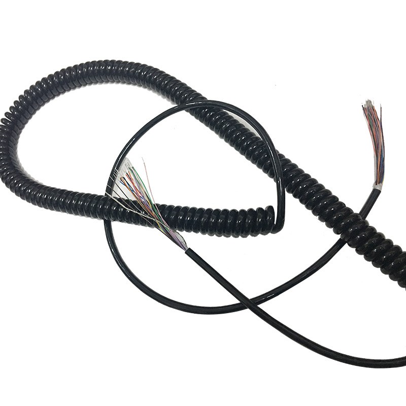 CNC电子手轮弹簧线12芯1v4芯16芯17 21芯加工中心雕刻机换线