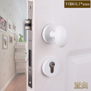 简约欧式 房门球 门锁室内纯全铜锁芯彷古铜门锁金色门锁覆古W美式