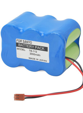 适用Terumo泰尔茂 6N-12u00SCK TE-112 注射泵电池 另一种端子接