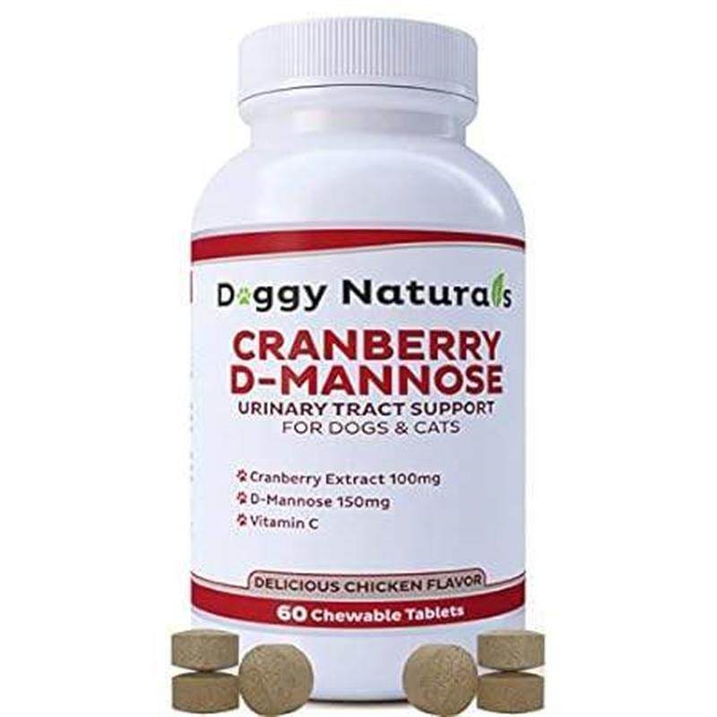 cranberry d-mannose for dogs and cats urinary tract infec