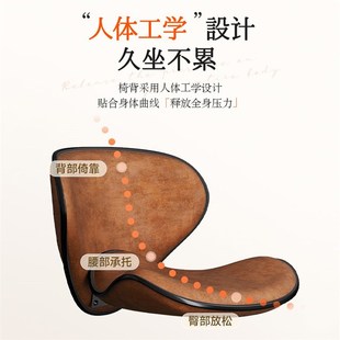 朗域轩品吧台椅可旋转复古轻w奢家用靠背升降吧台椅子酒吧椅前台