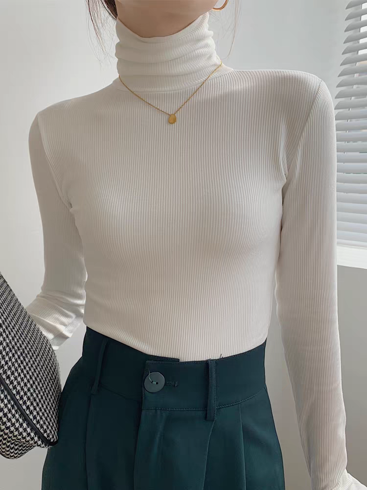 【专享】慕斯羊绒高领打底衫磨毛内搭