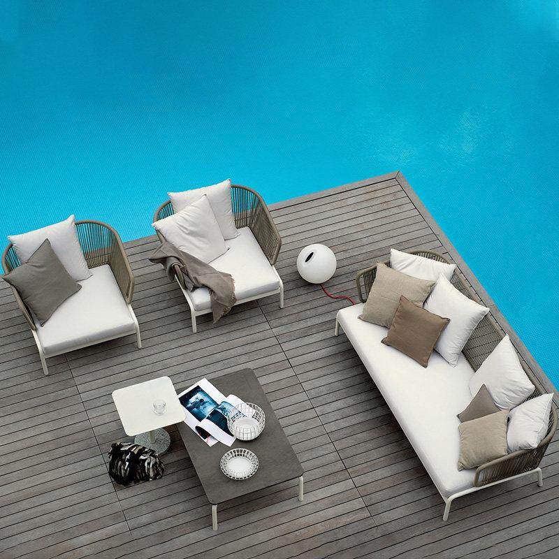 北欧户外藤编沙发样板房家具庭院别墅花园露天阳台单人沙发椅组合,住宅家具,藤/竹沙发,淘宝优惠券,粉丝福利购,淘宝优惠卷