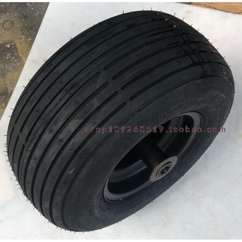 沙滩电动哈雷车平衡车配件18X9.50-8 225/55-8寸直纹轮胎前轮毂