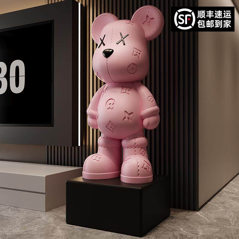 暴力熊落地摆件大号大型存钱罐客厅电视柜旁家居装饰高档乔迁礼物,家居饰品,落地摆件,淘宝优惠券,粉丝福利购,淘宝优惠卷
