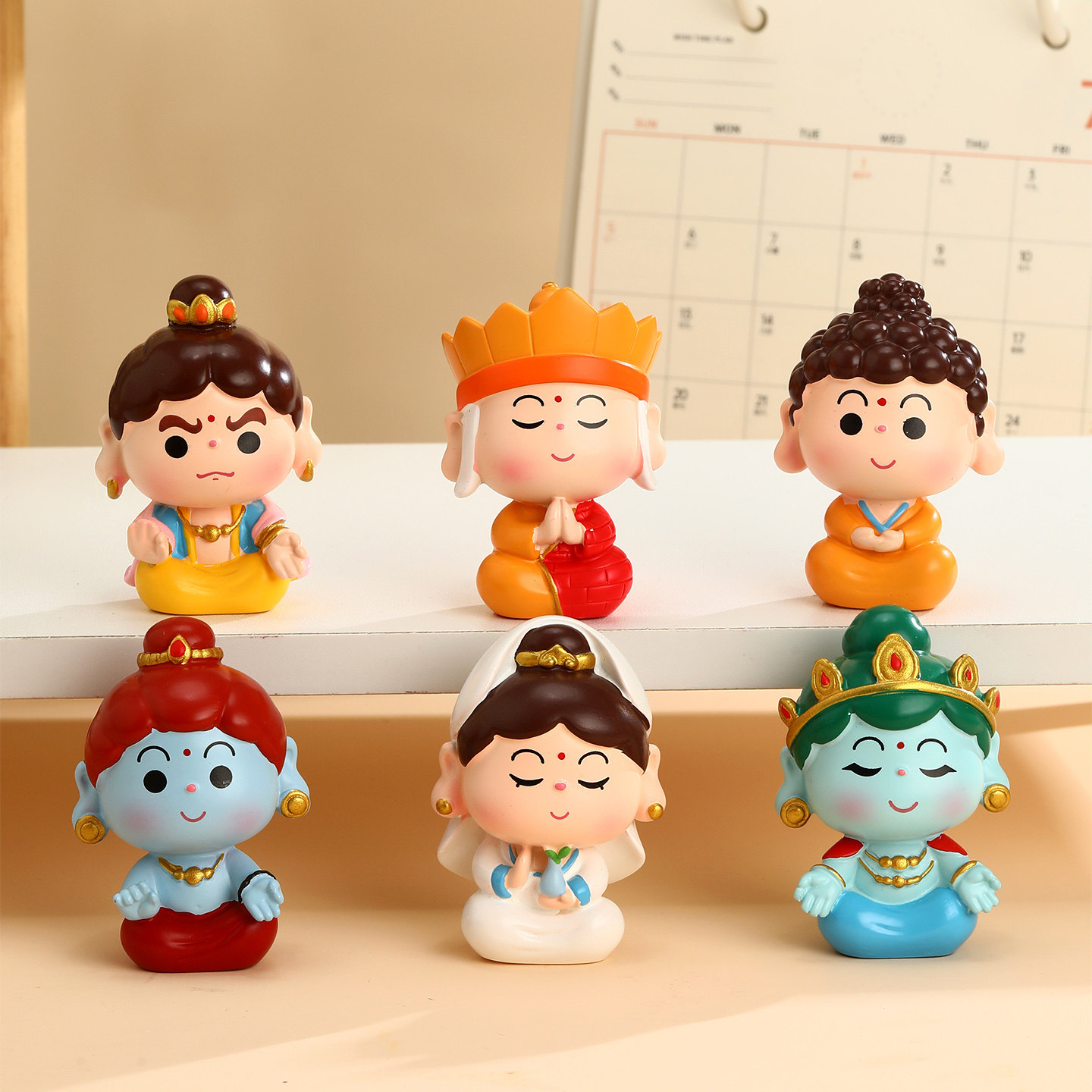 山西五台山文创盲盒摆件伴手礼物图片