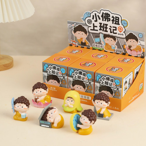 山西大同文创小佛祖盲盒创意摆件