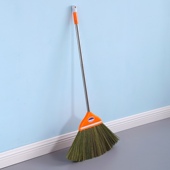 手工编织芒草扫把簸箕套装 组合不粘头发扫帚软毛扫把家用扫地笤帚