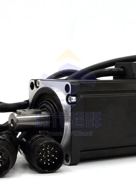 60伺服200W交流伺服电机驱动套装220V交流伺服马达 0.64NM 3000转