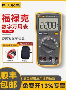 数字万用表18b+F15B+F17B+12E+F107/F101高精度表