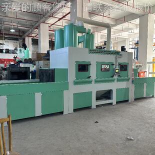 隧输送式自动喷CWL砂道机厂家供应汽车玻喷钢蒙砂自动砂机璃喷砂