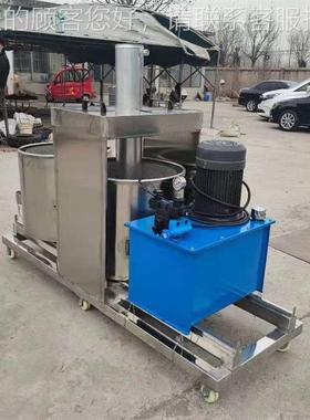 百香果商用素榨提取压榨UOL机 鲜花酵液压机 中药渣汁汁分离脱水