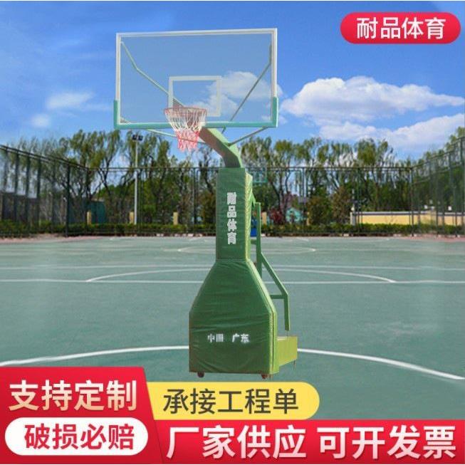 国标标准室内外儿童青少年校园可移动升降可埋地固定成人篮球架