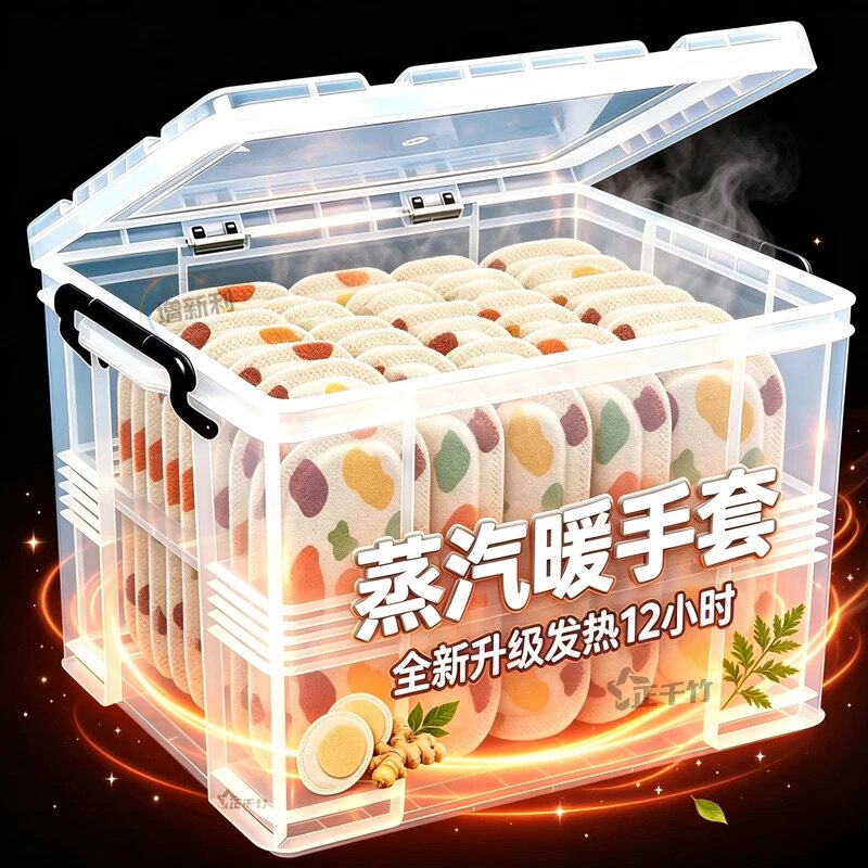 护指加热手套自发热敷穿戴式暖手宝冬季女士户外骑行防寒保暖手套