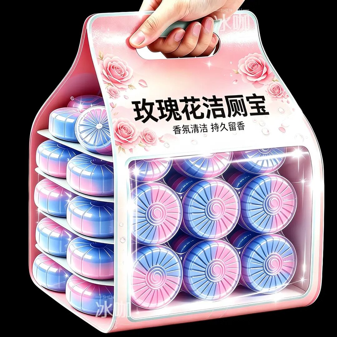桶洁厕宝抑菌除臭一冲洁净光亮