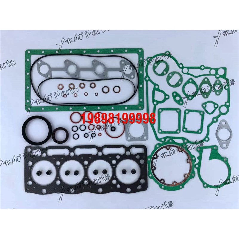久保田发动机配件v12q05四配套缸套活塞大修包缸床大瓦挖机大修件