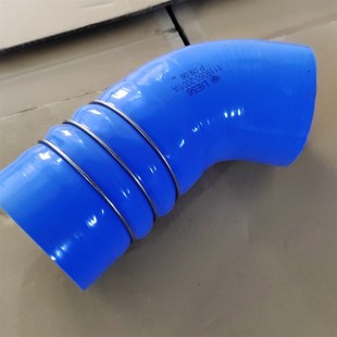 适用解放JH6车中冷器出气波纹连接胶管硅胶管2001W款 原厂汽车配件