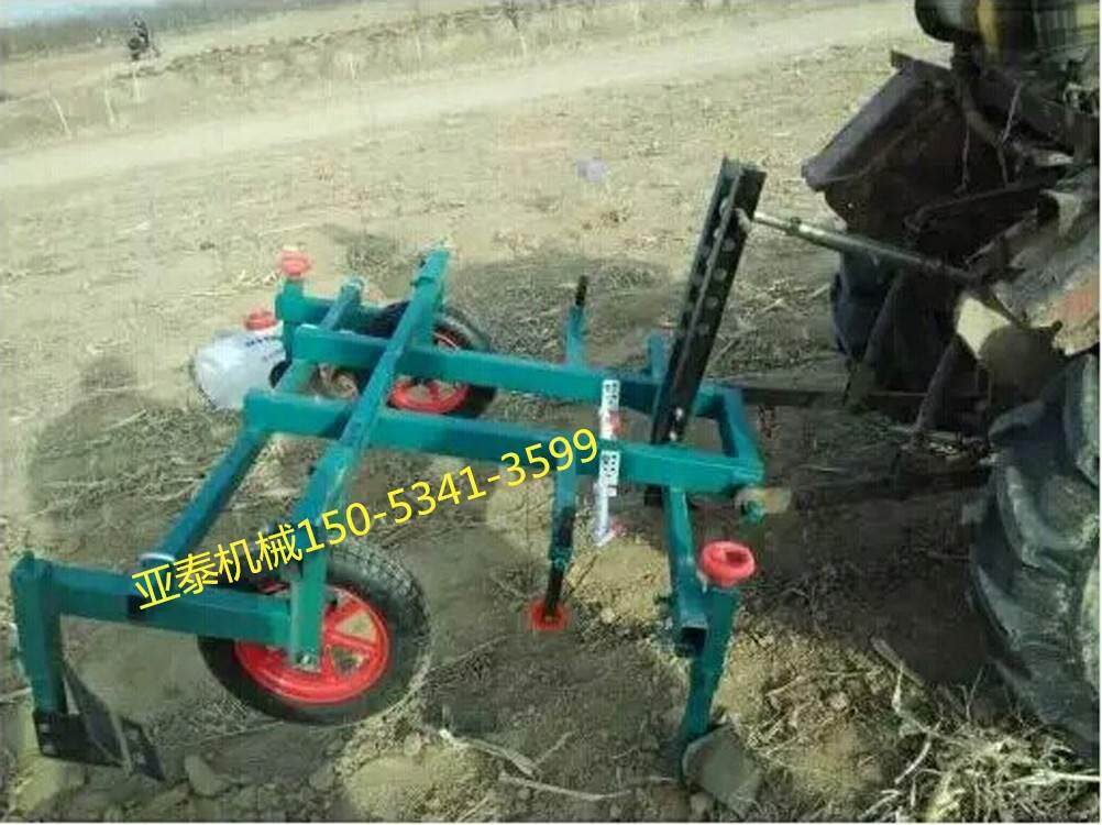 多功能单垄农用覆膜机 厂E家拖拉配套地膜覆盖机