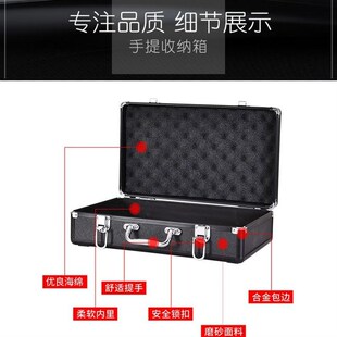 铝箱收纳箱大容j量文件箱工具箱仪器箱手提铝合金箱发型师工具箱