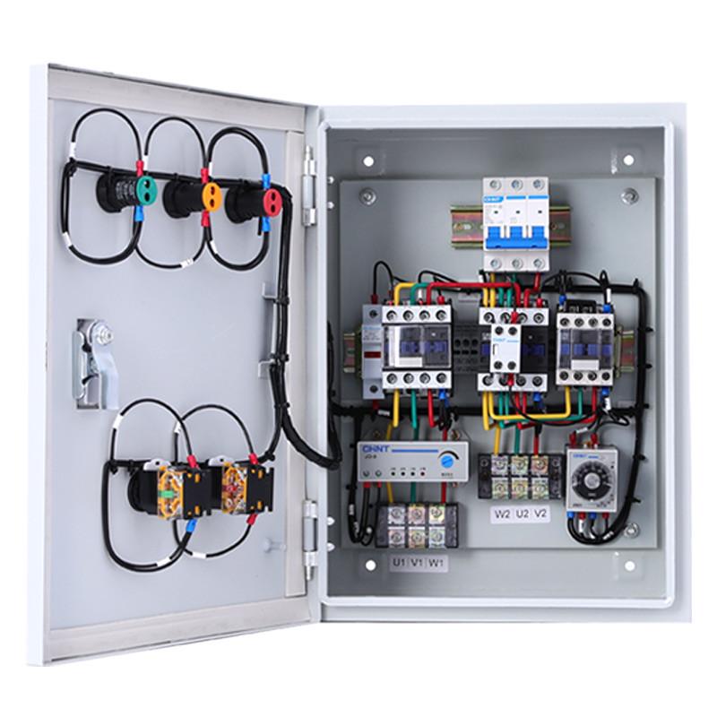 星三角降压启动控制n箱箱室外电气控制箱柜防水不锈钢电机软启动