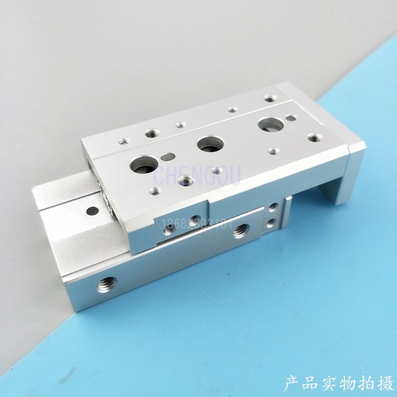 SMC型精密滑台导轨气缸MXS/MXQ25-10-20-30-40-50N-75-100-125AS