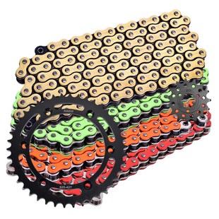 22大链轮小飞齿前后牙盘油封链条套链三件 适用铃木DR650 SEp