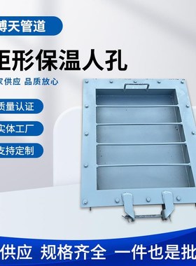 D-LD2000-53004 矩形w保温人孔500*600 碳钢 厂家供应加工定 制