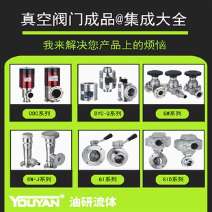 J25 J16 J40b KF高J50真空J80挡板阀J1N00 J150 GDQ J125 J10