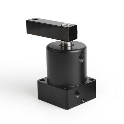 90度旋转夹紧下压转角压紧气缸夹具ACKL25 SRC32 ACKR4T0X90 50 6