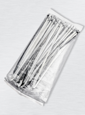 201钢材质不锈钢扎带7.9*1z100 金属扎带 船用扎带 100根