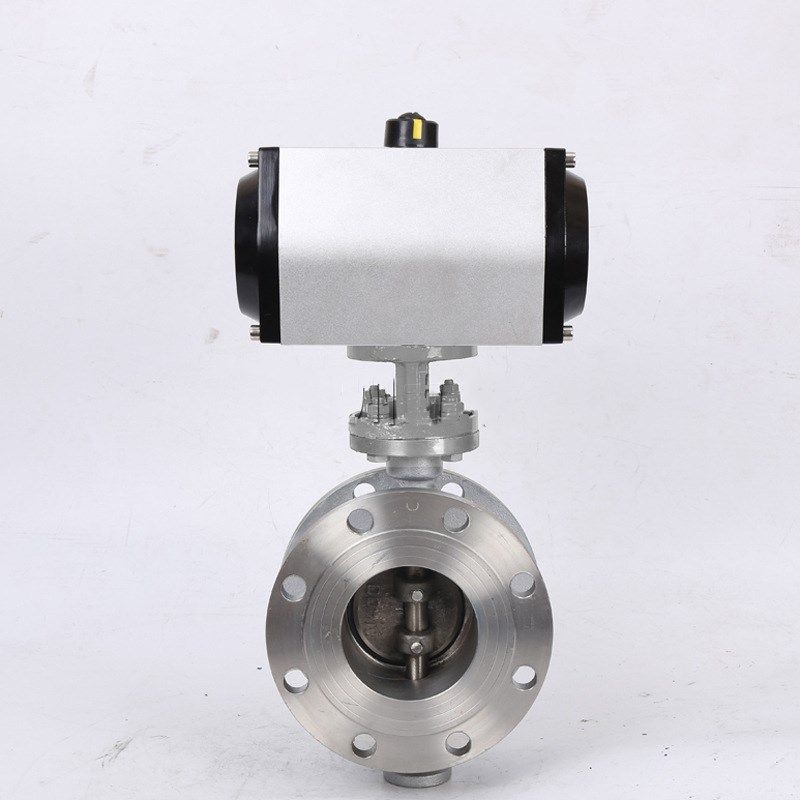 河北靖镜阀c门阀门D643W-10/16P气动304不锈钢法兰三偏心蝶阀DN50,五金/工具,蝶阀,淘宝优惠券,粉丝福利购,淘宝优惠卷