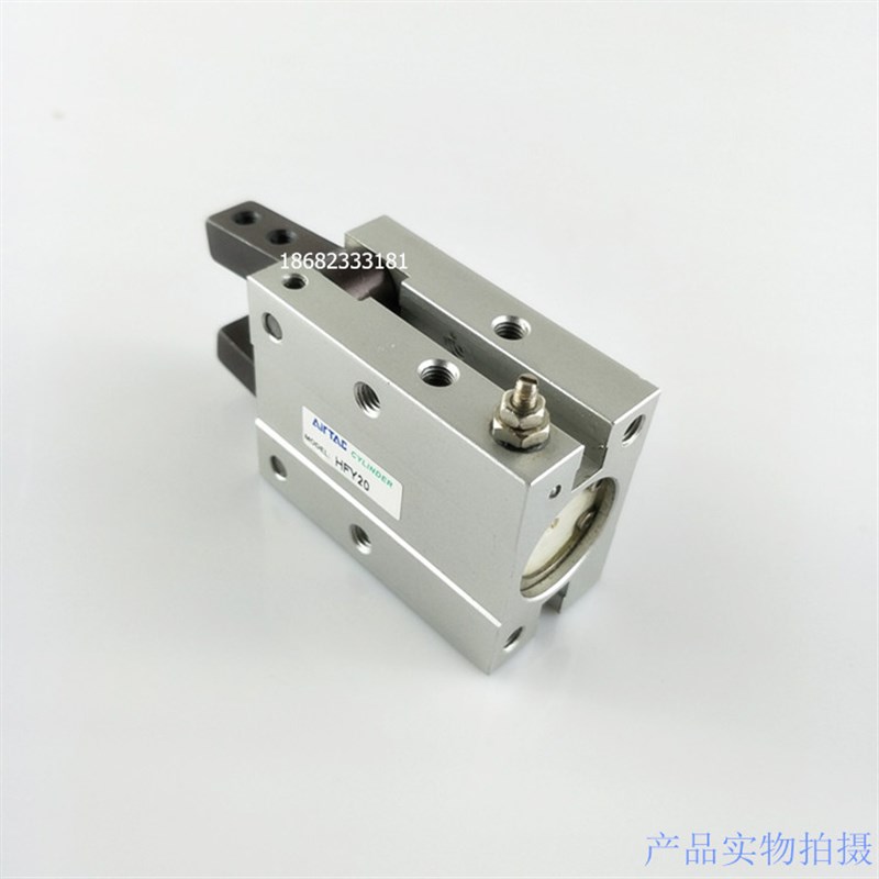 亚德客型气动手指气缸HFTY HFsY6 10 16 20 25 32 Y型夹具 MHC2 Y